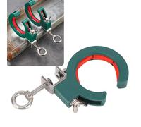 Jectse Poulle de Traction de Fil, Rouleau de Câble Rouleau en Acier Inoxydable à Double Utilisation épaissie D'outil 65 Mm, Filetage de Câble Poulle de Traction de Fil