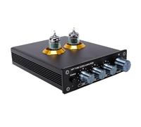 Jectse Préampli à Lampes, 20 Hz - 20 KHz, Contrôle des Aigus et des | 5X Préamplificateur à Tubes, Compatible avec Plusieurs Tubes à Vide 6J1 6J4 6J5 6AK5 et 6N1, ≥98dB, pour Cinéma Maison DVD