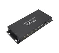 Jectse Processeur Vidéo 2x2, Prend en Charge la Résolution Haute Définition 4KX2K, le Matériau en Alliage en Aluminium, la Dissipation de Chaleur, Prend en Charge Divers (Prise UE)