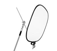 Jectse Réflecteur D'éclairage 2 en 1, Carton Réflecteur de Photographie, Panneau Lumineux Pliable à Installation Rapide, pour Studio de Photographie de Portrait et de Produits en