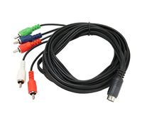 Jectse Remplacement du Câble AV DIN 10 Broches Durable Câble de Boîtier en PVC pour les Destinataires et la Télévision