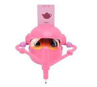 Jectse Robot à Dessin, Jouet de Peinture éducatif avec Musique pour Enfants âgés de 3 Ans et Plus, Machine à Dessin éducative avec 100 Cartes, Ensemble de Jouets Robot de Portable pour Enfants (Pink)