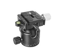 Jectse Rotule de Trépied Professionnelle, Boule en Métal de 35 Mm avec 3 Boutons de Verrouillage pour des Réglages Multi-Angles, capacité de Charge de 8 Kg, Plaque de Dégagement Rapide