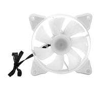 Jectse RVB Multicolor CCPU Ventilateur 7 Vane/Wing de Ventilateur pour le Boîtier de PC Cool PC Cool, et Toujours Travailler pour les Amateurs D'ordinateur, 3 Pack (Jade Rabbit Jade RGB Round Frame