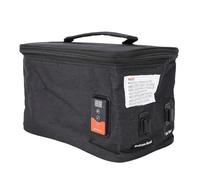 Jectse Sac Chauffant pour Aliments, Alimentation USB, 29x19x6 CM, Température Réglable, Tissu Oxford + Film D'aluminium, pour Travail, Voyage, Véhicule, Voiture, Camion (noir)