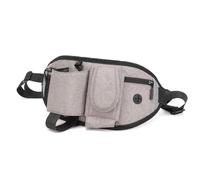 Jectse Sac de Promenade pour Chien, Pochette de Voyage Multifonction Réglable avec Rangement de Friandises, Support de Sac à Excréments, Poches pour Téléphone pour Dressage de Chien, Marche en Plein