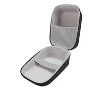 Jectse Sac de Voyage Portable Eva Nylon Hard Shell Storage pour Appareils avec Poignée et Pochette en Filet, Facile à Transporter, Noir