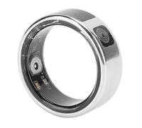 Jectse Santé Tracker Ring Smart Ring Fitness Tracker Tracker Multi Fonction Affiche en Acier Inoxydable en Temps Réel Données Sportives Mobiles pour Un Enregistrement d'exercice (ID 18,2 mm / 0,72