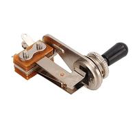 Jectse Sélecteur de Micros pour Guitare électrique à 3 Positions, Métal | Sélecteur de micro de guitare avec conception à 3 voies, remplacement de commutateur à bascule pour accessoires de commande