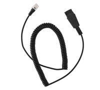 Jectse Séparation Rapide des Casques Cordon de Bobine RJ9 à la Prise et Jeu de Câble Adaptateur QD pour les Centres D'appels IP 9630G