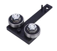 Jectse Sheer de Barre de Tronçonneuse, Kit D'outils de Réparation de Resserrement des Rails pour Broyage de Chaîne, Acier et Matériau en Fer, Compatible avec Toutes Les Tronçonneuses,