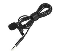 Jectse SLR Lavalier Microfon High Fidelity Mobile Mobile pour Vlog Live Broadcast 3,5-mm (Convient pour (Prise Casque 3,5 mm))