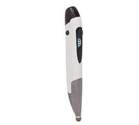 Jectse Souris à Stylet Optique sans Fil, USB 2,4 GHz, Distance sans Fil de 33 Pieds, Entrée Vocale 1600 DPI, pour PC, Ordinateur Portable, Tablette (White)