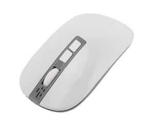 Jectse Souris AI Rechargeable, Souris Vocale Intelligente, Smart 6 in 1 Mouse avec Traduction et résumé, Léger et Ergonomique, 5 Paramètres DPI, pour Les Victoires 7/8/10 (White)