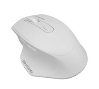 Jectse Souris Bluetooth sans Fil Rechargeable M200, Blanche | 6 Niveaux DPI Réglables, Trois Modes BT5.4 + 2.4G + USB Filaire, avec Récepteur USB A et USB C, pour Téléphones,