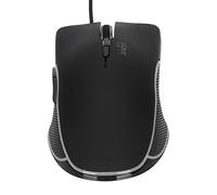 Jectse Souris de Jeu, Souris Filaire Ergonomique Portable avec Câble USB, d'Ornineur Silencieuse à Rétroéclairage 4 Couleurs Couler l'ordinainur Portable Pc de Bureau, (Black)