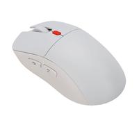 Jectse Souris sans Fil AI, Souris Vocale Intelligente Parole-Texte avec Traduction en Temps Réel, Micro intégré et DPI Réglable, Bluetooth et D'ordinateur Ergonomique 2,4 GHz (White)