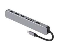 Jectse Station d'accueil, Concentrateur d'accueil 'Interface Multimédia de Type C vers la Définition, Station ' 'Extension USB.3.0 7 en 1, Couler Ordinat