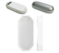 Jectse Station de Chargement pour Enregistreur Vocal AI avec Base Magnétique Antidérapante, Charge Complète en 2 Heures pour Enregistreur Vocal AI, Station de Chargement de Port USB C, (White)