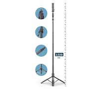 Jectse Stick Stick Trépied Stable Stable pour Vlog Shootings Streaming en Direct, Bâton de Selfie en Acier Inoxydable Portable pour Voyages, Porte-téléphone Portable pour Enregistrements Vidéo