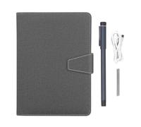 Jectse Stylo Numérique Intelligent 3 en 1, Ensemble de Carnets A5, Synchronisation en Temps Réel pour la Numérisation, Kit D'écriture Intelligent BT 5.0 Paper, Conversion en Texte, (Gray)