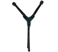 Jectse Support de Caméra d'action - Porte-Helmet pour la Courroie de Casque Intégrée par Moto, pour L'idéal pour Conduire la Première Perspective (Blue)