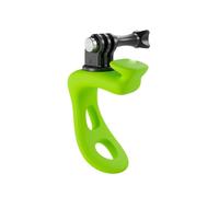 Jectse Support de Caméra Flexible à 360 Degrés, Sangle en Silicone avec Rotation à 360°, Inclinaison à 180°, Amortissement des Vibrations pour Vélos, Motos, Voyages en Plein Air (Green)
