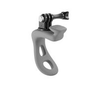 Jectse Support de Caméra Flexible à 360 Degrés, Sangle en Silicone avec Rotation à 360°, Inclinaison à 180°, Amortissement des Vibrations pour Vélos, Motos, Voyages en Plein Air (Gray)