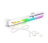 Jectse Support de Carte Graphique GPU, Double Interface ARGB 5 V 3 Broches et Petit Support de Carte Vidéo RVB à Interface 4 Broches, 2 Emplacements PCIE Support GPU à Installation