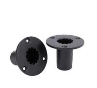 Jectse Support de Haut-Parleur en Alliage D'aluminium, Trépied de Haut-Parleur en Métal, Base D'adaptateur avec Support Stable pour Configuration PA DJ, parleurs de Scène