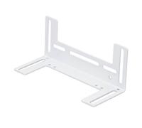 Jectse Support de Montage de Ventilateur d'ordinateur, Support de Ventilateur de Radiateur d'ordinateur Facile à Installer, Antirouille pour Ventilateur de 8 Cm (White)