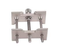 Jectse Support de Mouvement de Montre, Support de Boîtier de Montre avec Conception Double Face Réglable, Outil de Réparation de en Acier Inoxydable pour Horlogers Bijoutiers, Idéal pour le Serrage du