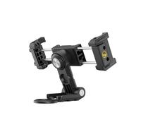 Jectse Support de Téléphone Universel avec Griffe Froide, Pince à Ressort Rotative à 360° en Forme de Z, Double Trous Filetés 1/4, avec Adaptateur de Griffe Froide Double Couche, pour