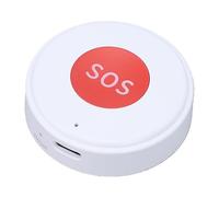 Jectse Système D'alerte de Vie de Téléavertisseur WiFi pour Soignant, Système D'alerte D'infirmière D'appel SOS d'urgence 450 Mah avec Notifications D'application pour établissement de