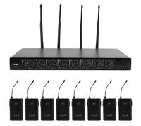 Jectse Système de Microphone High-Performance -IHF avec Une Puissance de Sortie Automatique et de Sortie XLR pour Les Musiciens Professionnels (800MHz-890MHz)