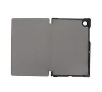 Jectse Tabage Mince A8 Angle d'angle Réglable D'impact de Chute du Couvercle de la Tablette Noire, Couvercle en Cuir PU Durable pour Tab A8 2021, Support Multifonctionnel