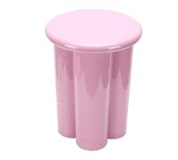 Jectse Table d'angle Ronde, Table d'appoint Française Minimaliste Rétro, à thé pour Hôtel, Salon, canapé, Petite 'appoint, Idéale pour Chambre à Coucher, Balcon (Purple)