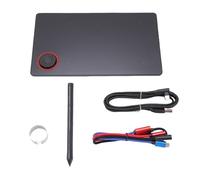 Jectse Tablette de Dessin Graphiques, Pad Art de Dessin Numérique avec Fonction D'inclinaison du Stylo Non Batterie 8192 Niveaux Sensibilité à la Pression, pour PC pour Mac pour Les