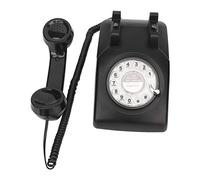 Jectse Téléphone à L'ancienne Téléphone Vintage du Cordon Fixe avec Haut-Parleur pour Office Trowing Abb Nack