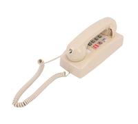 Jectse Téléphone Mural Rétro, Téléphone Fixe Mural à 3 Niveaux Faciles à Utiliser pour Home Desk, avec Boutons D'appel SOS
