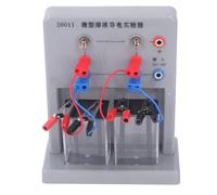 Jectse Testeur de conductivité de Micro-Solution, Détecteur de Solution D'électrolyte LED avec 6 Pinces à Fil pour L'enseignement des Expériences de Chimie