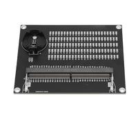 Jectse Testeur de Mémoire DDR5, Outil de Diagnostic de RAM pour Ordinateur Portable SO DIMM 262 Broches avec Voyants LED, pour Techniciens Informatiques et Experts en Réparation
