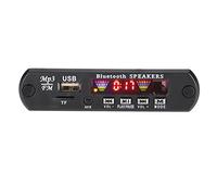 Jectse TFM01BT U-DX 5.0 4 Couleurs Écran FM Ape Flac Decode Board Module pour Les Haut-parleurs avec USB/Card/AUX/FM D'appareillage pour Les Amateurs de Technologie