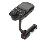 Jectse Transmetteur FM, Chargeur de Voiture sans Fil, Lecteur MP3 avec QC3.0 PD30W, Charge Rapide, Effets Sonores Bass Treble, pour la Plupart des Smartphones, Appareils