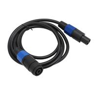 Jectse Twist Lock-Speaker Câble Mâle pour la Femme pour les Systèmes Sonores à Haute Performance, Câble de Fil de Haut-parleur Stéréo en PVC Durable pour les Performances de Scène