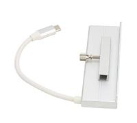 Jectse Type C Clamp Hub pour OS X AIO PC ALLIMINUM ALLIAL 6 in 1 USB3.1 GEN2 10 GBIT/S USB -Hub - MÉMOIRE Carte pour Les Ordinateurs de 24 Pouces