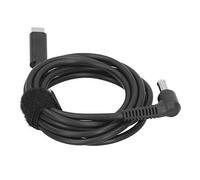 Jectse Type -C -mmann jusqu'à DC5.0 X 1,0 Mm Câble Adaptateur de Charge D'alimentation Durable pour Ordinateur et Ordinateur Portable, PVC + Matériau en Laiton pour le Chargeur PD 45W / 65W / 90W