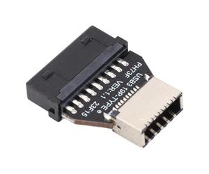 Jectse USB 3.1 Gen2 10 Gbps de Type E Adaptateur de Fiche Interne -Plug -et Jouer pour/Systèmes