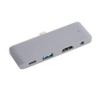Jectse USB C HUB 4 Port Splitter USB 3.0 pour OS X Tablet Pro avec Support Médiatique 4K pour Les Spécialistes de la Présentation