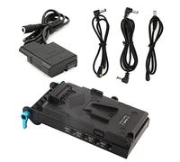 Jectse V Adaptateur de la Plaque de Batterie avec une Batterie Factice de Décodage Complet EL14 pour D5300 D5200 D3400 D3100 D3300 D5100 D5500, Light and Robust pour la Photographie Interne et